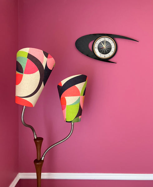Gooseneck Lampshades - Scuttle Lampshades - MADE TO ORDER