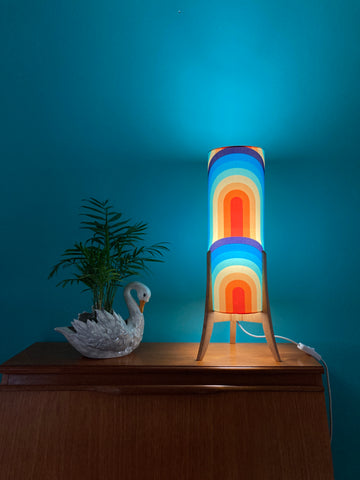 Mid Century Rocket Table Lamp