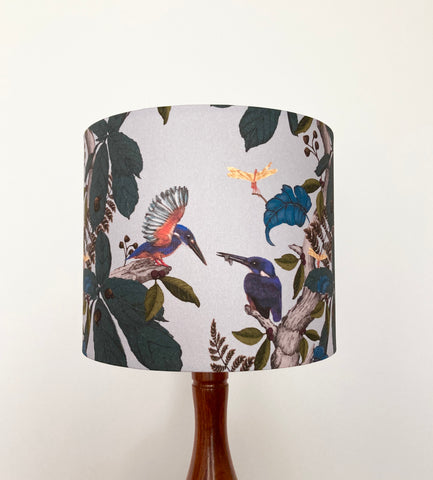 Kingfisher & Dragonfly Lampshade