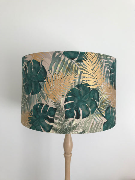 Gold Palm Lampshade