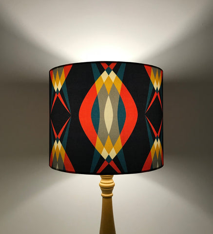 Mid Century Geometric Lampshade