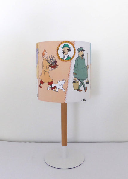 The Adventures of Tintin Lampshade (patchwork style)