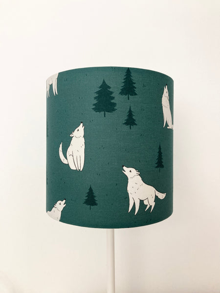 Howling Wolves Lampshade