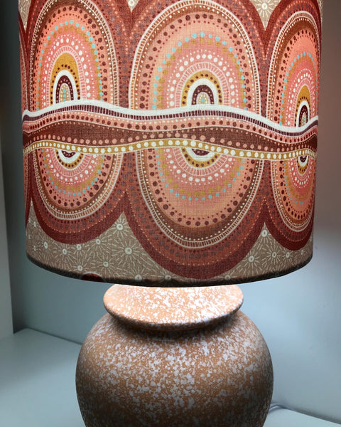 Sacred Country Terracotta Table Lamp