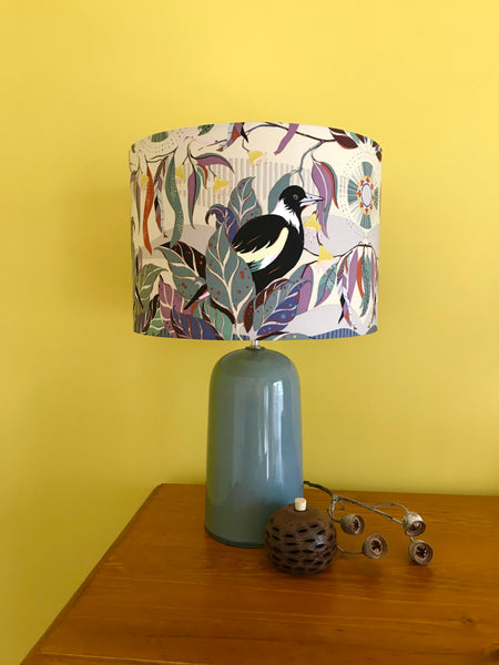 Magpie Grey Ceramic Table Lamp