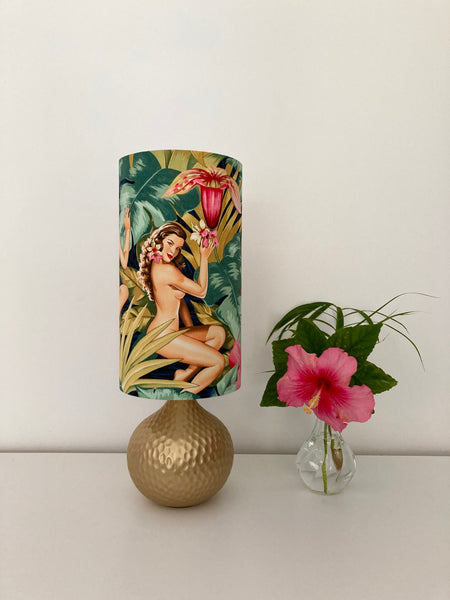 Gold Retro Pin Up Lamp