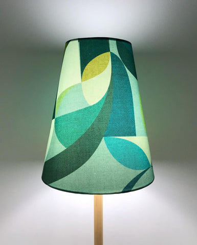 Mid Century Circle (tapered) Lampshade