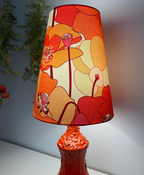 West German Pottery Table Lamp
