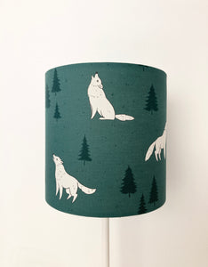 Howling Wolves Lampshade